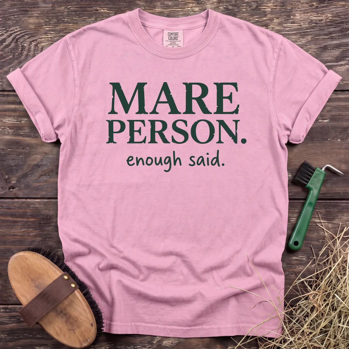 Mare Person T-Shirt in Blossom [color: Blossom]