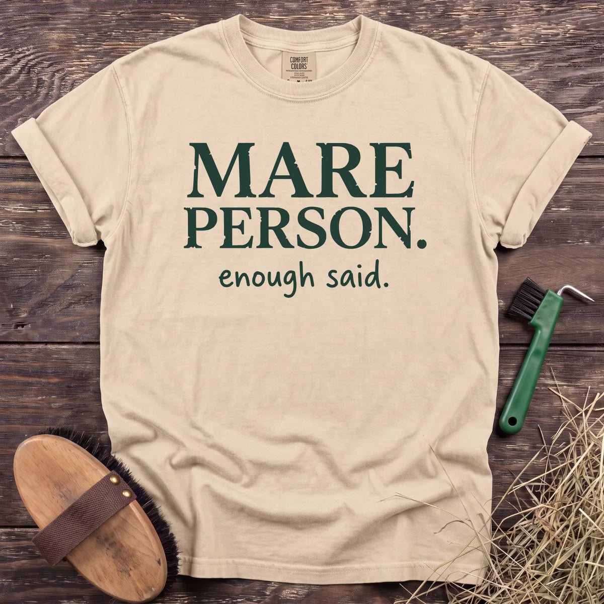 Mare Person T-Shirt in Ivory [color: Ivory]