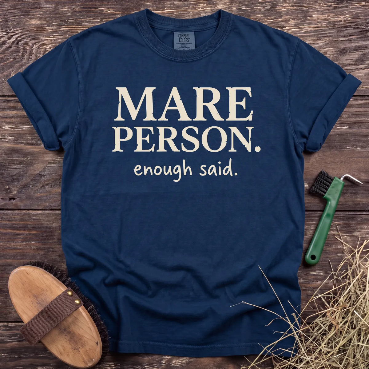 Mare Person T-Shirt in Navy [color: Navy]