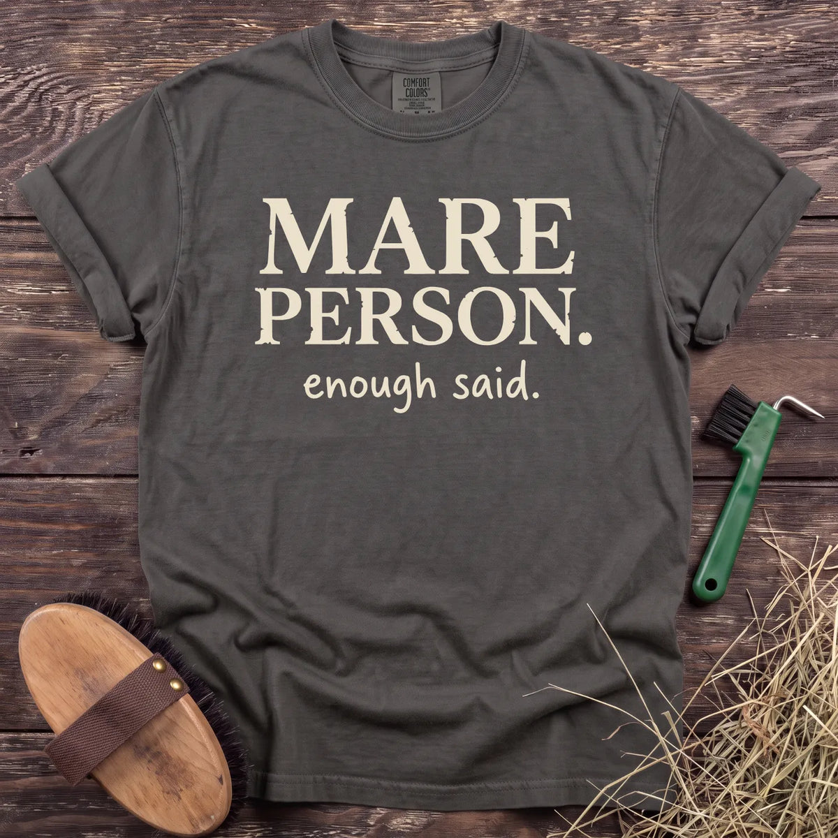 Mare Person T-Shirt in Pepper [color: Pepper]