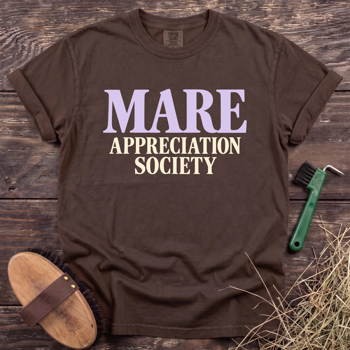 Mare Society T-Shirt in Espresso [color: Espresso]