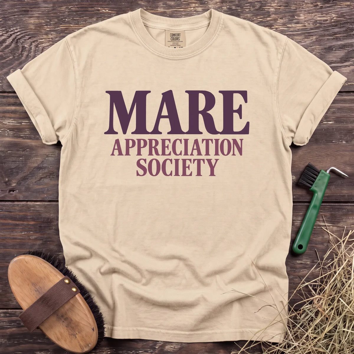 Mare Society T-Shirt in Ivory [color: Ivory]