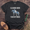 More Than My Inbox T-Shirt in Black [color: Black]