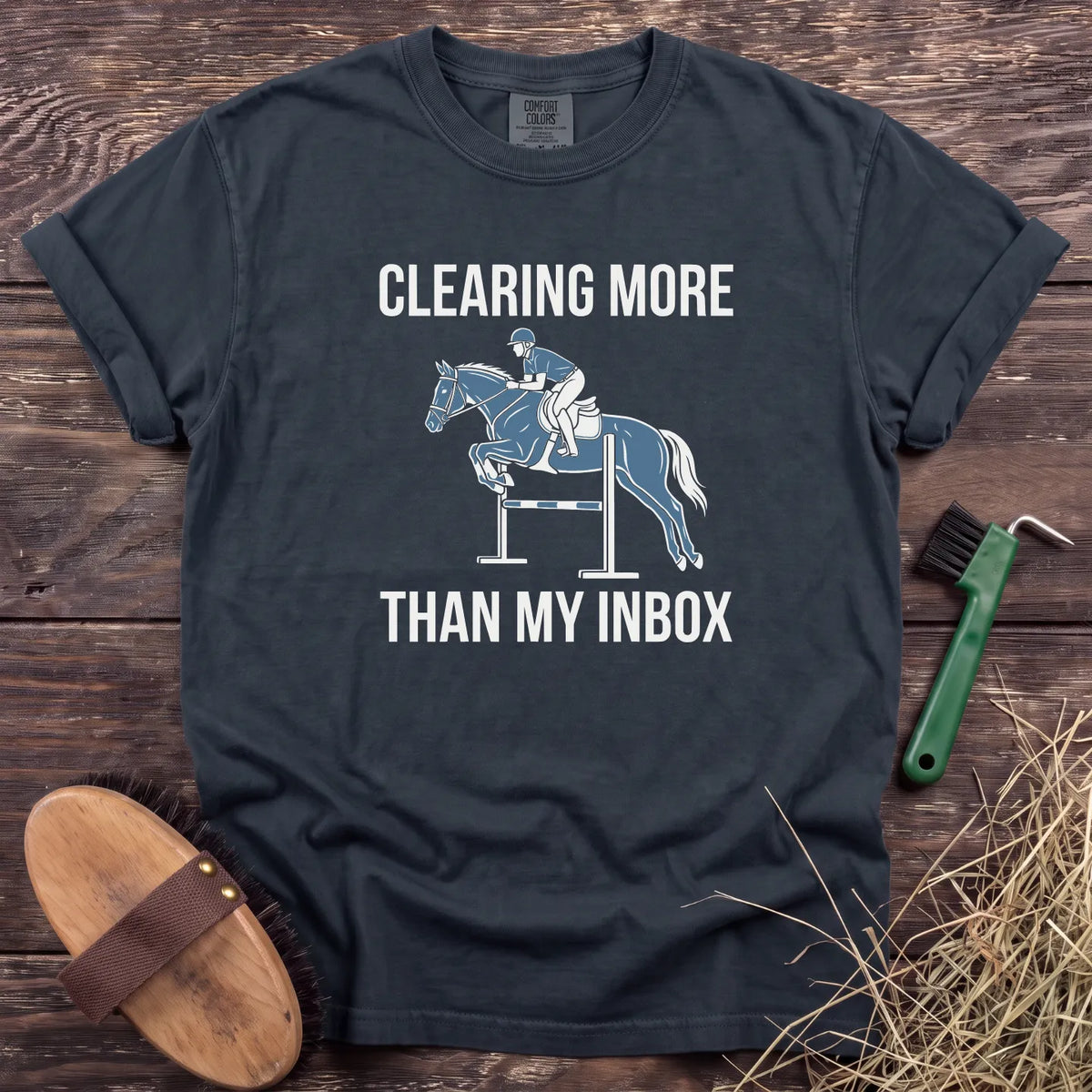 More Than My Inbox T-Shirt in Graphite [color: Graphite]