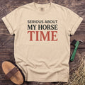 My Horse Time T-Shirt in Ivory [color: Ivory]