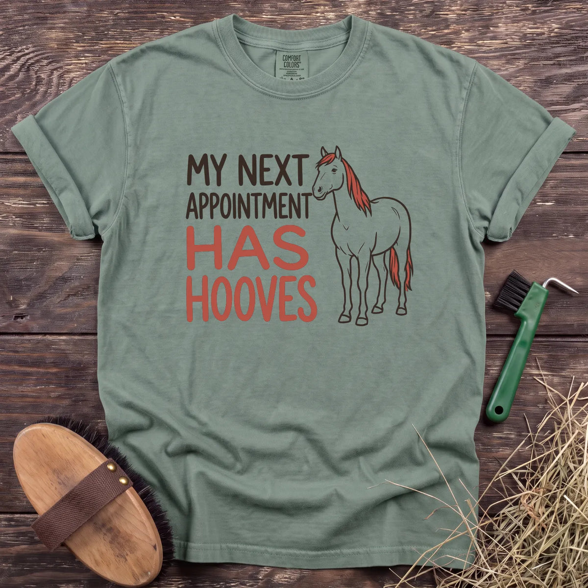 My Next Appointment T-Shirt in Bay [color: Bay]