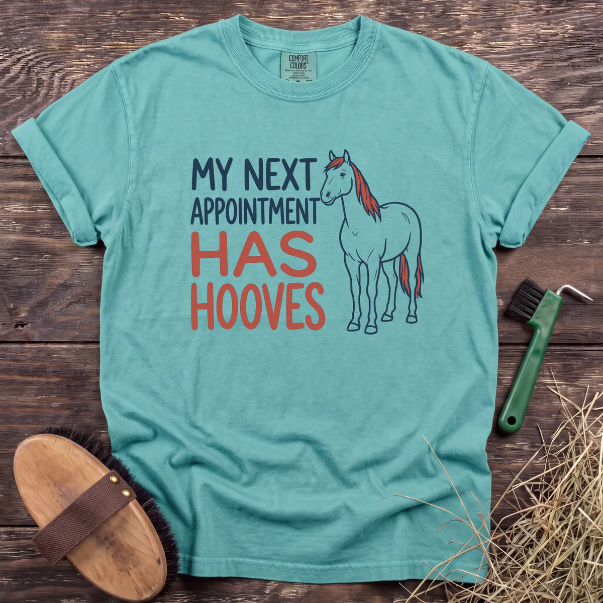 My Next Appointment T-Shirt in Chalky Mint [color: Chalky Mint]