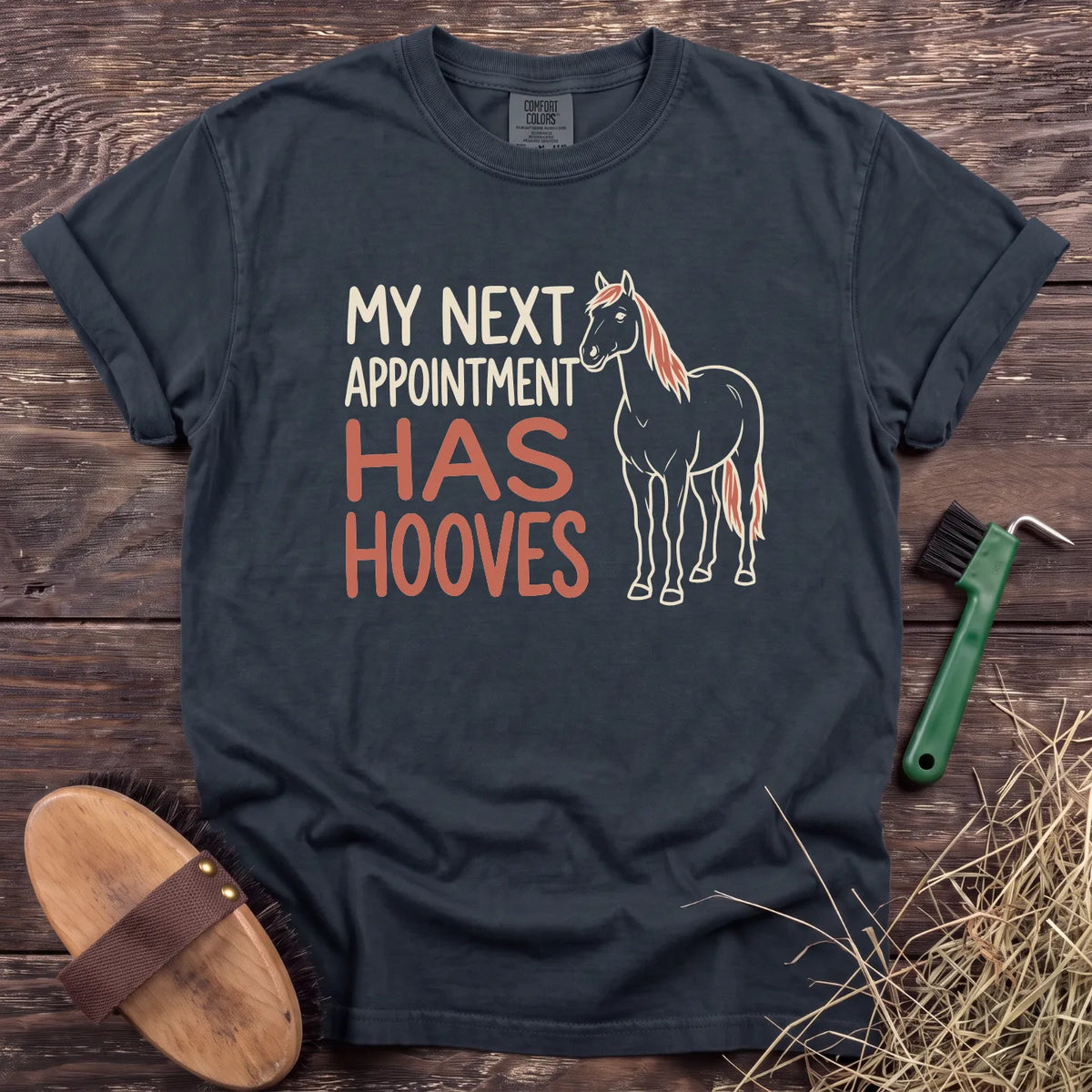 My Next Appointment T-Shirt in Graphite [color: Graphite]
