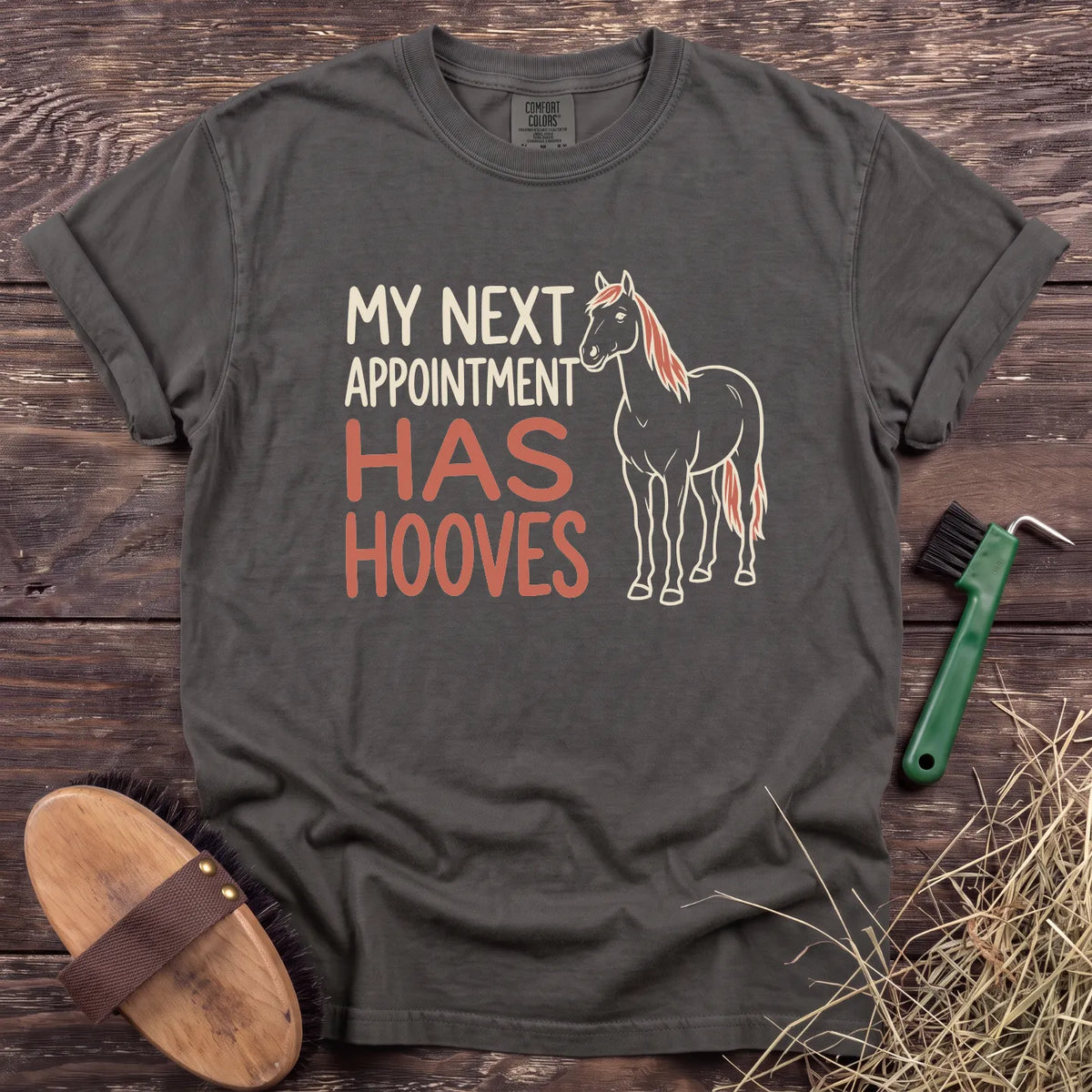 My Next Appointment T-Shirt in Pepper [color: Pepper]