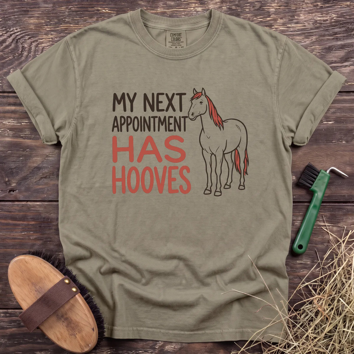 My Next Appointment T-Shirt in Sandstone [color: Sandstone]