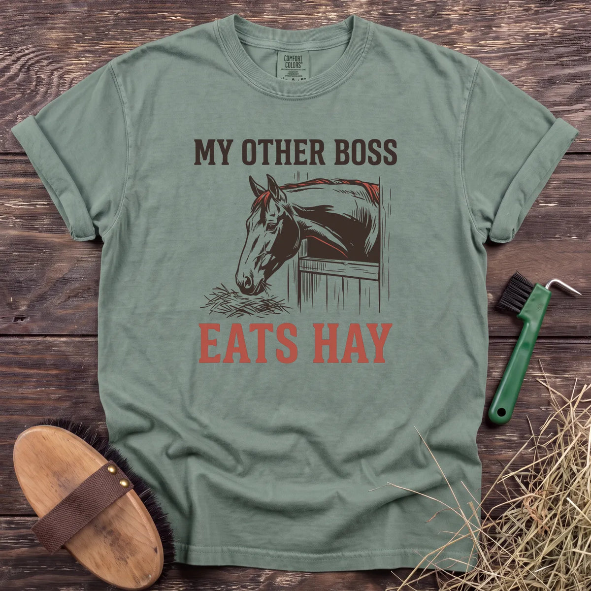 My Other Boss T-Shirt in Bay [color: Bay]