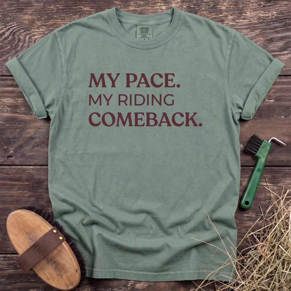 My Riding Comeback T-Shirt in Bay [color: Bay]