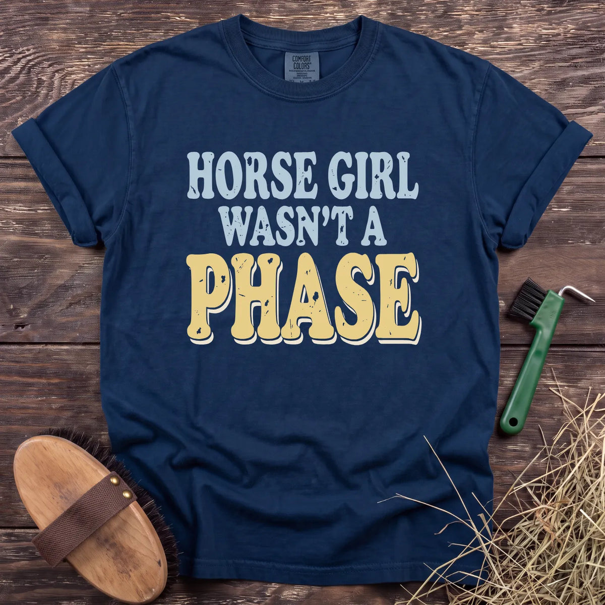 Never a Phase T-Shirt in Navy [color: Navy]