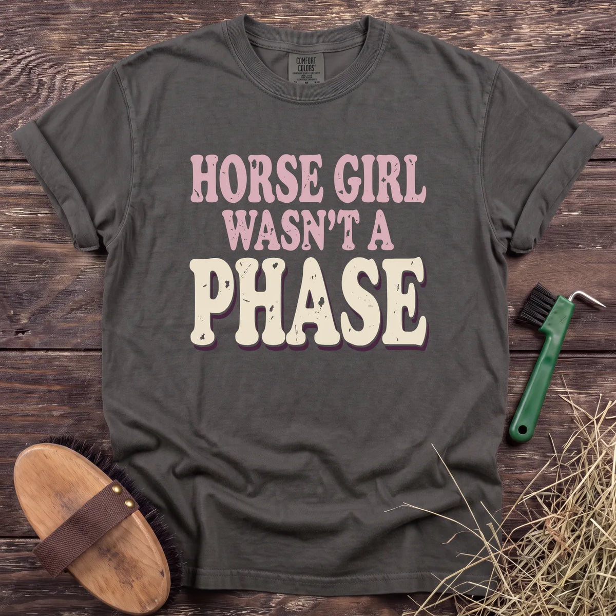 Never a Phase T-Shirt in Pepper [color: Pepper]