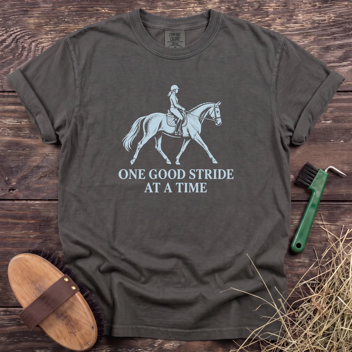 One Good Stride T-Shirt in Pepper [color: Pepper]