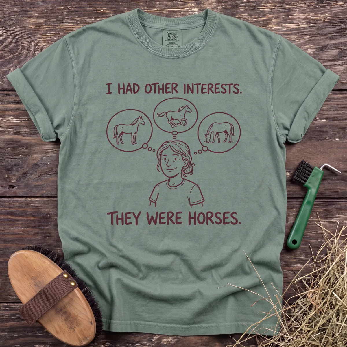 Other Interests T-Shirt in Bay [color: Bay]