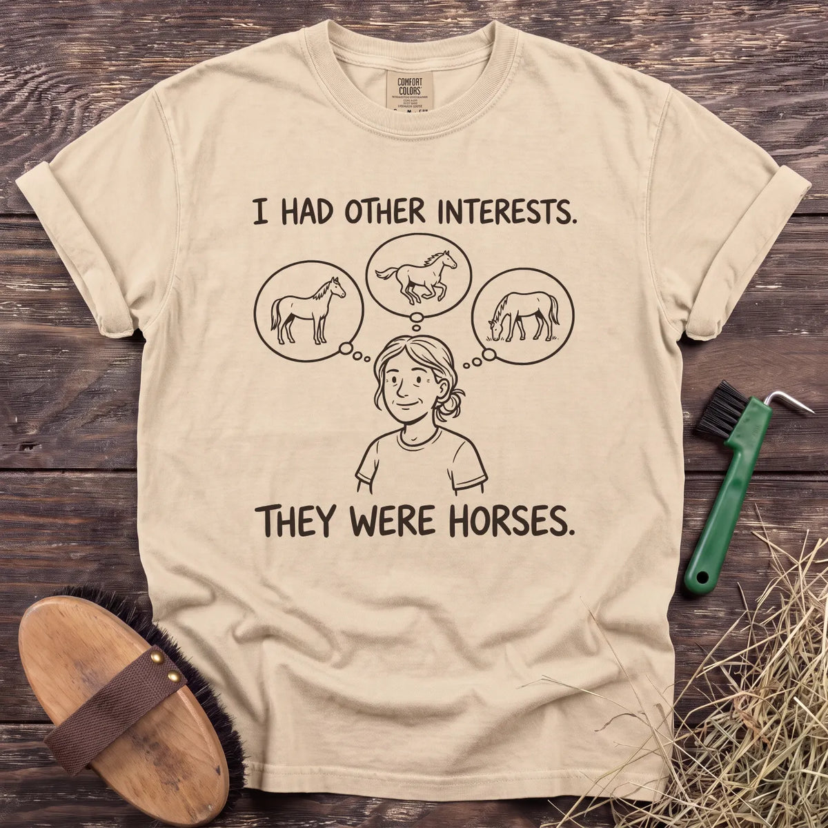 Other Interests T-Shirt in Ivory [color: Ivory]