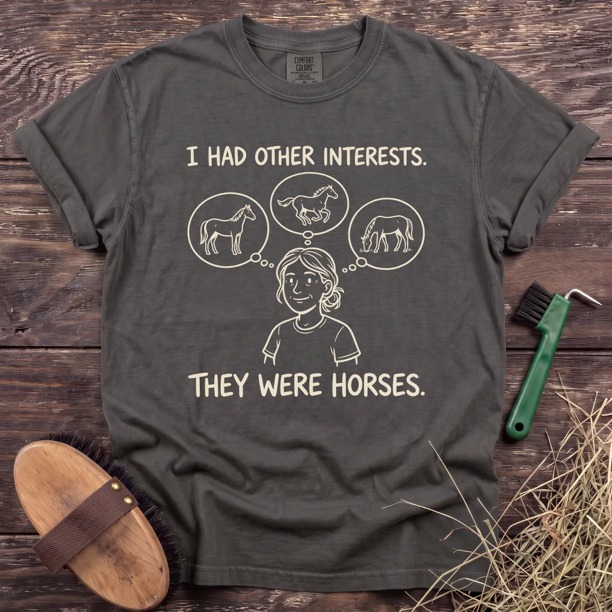 Other Interests T-Shirt in Pepper [color: Pepper]