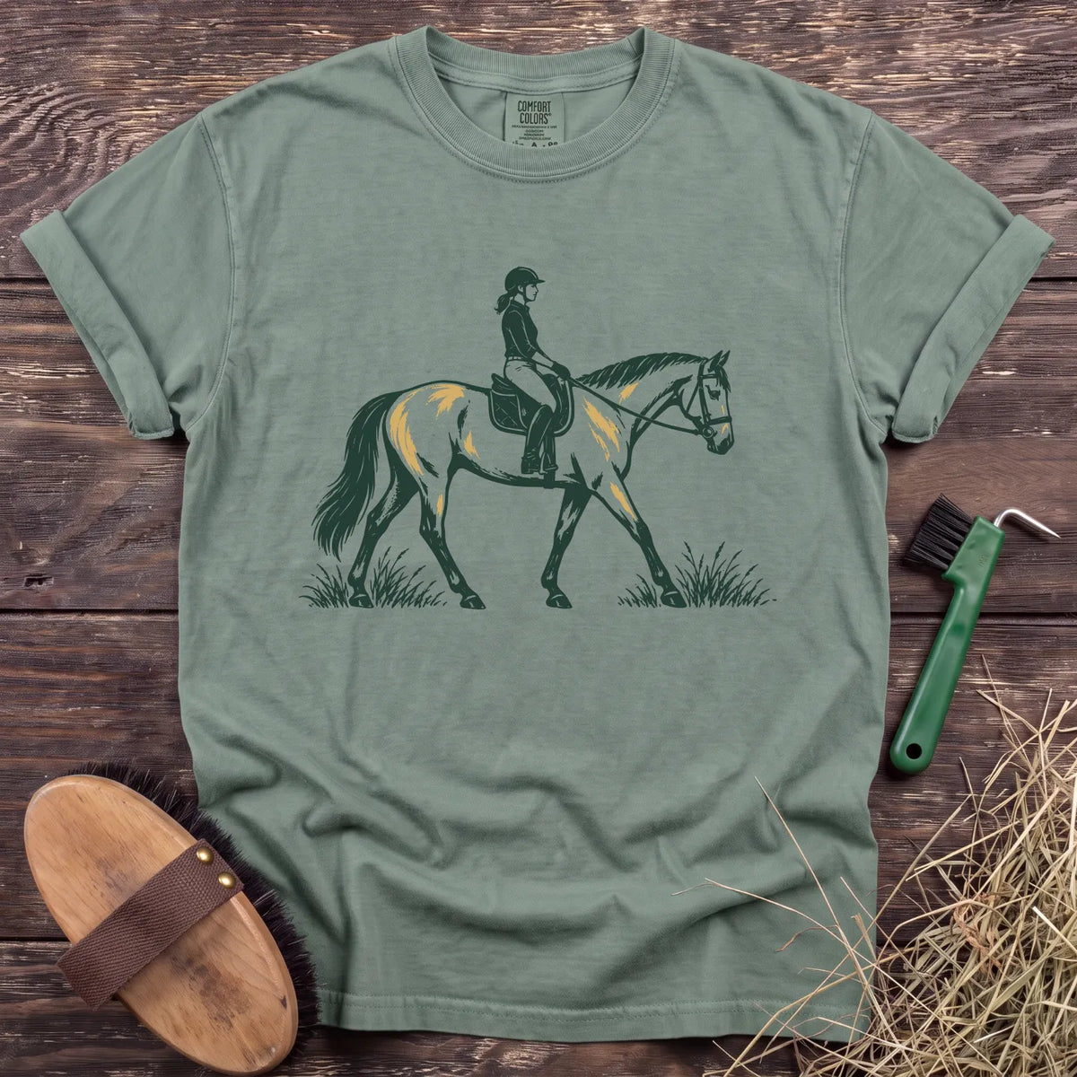 Out for a Ride T-Shirt in Bay [color: Bay]