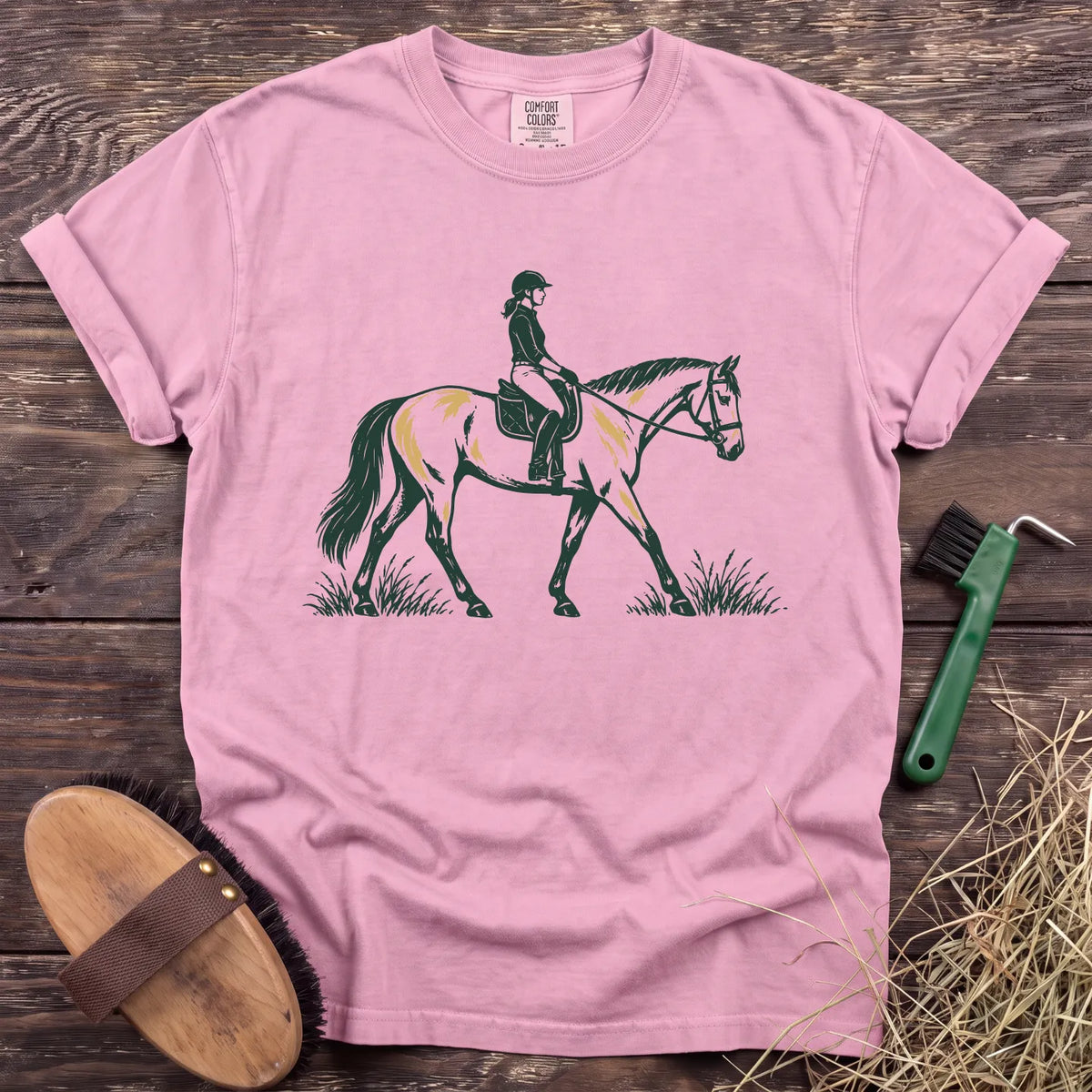 Out for a Ride T-Shirt in Blossom [color: Blossom]