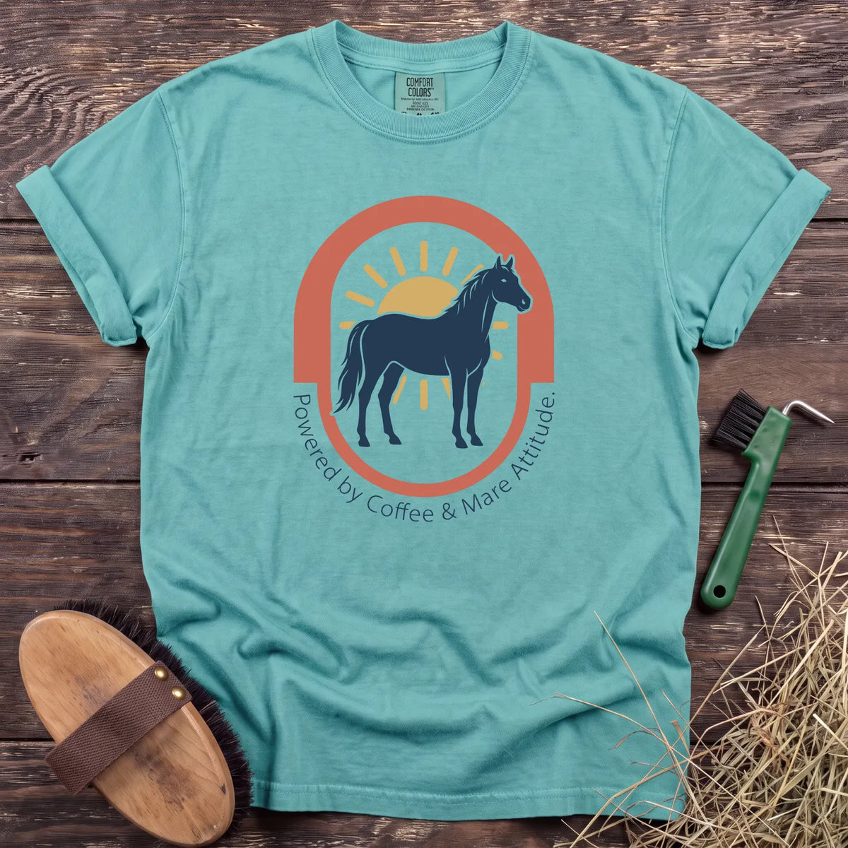 Mare Attitude T-Shirt in Chalky Mint [color: Chalky Mint]