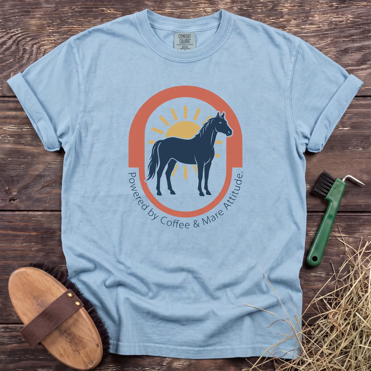 Mare Attitude T-Shirt in Chambray [color: Chambray]