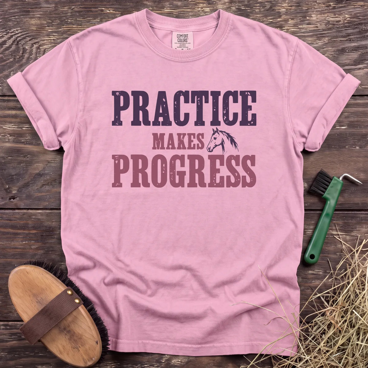 Practice Progress T-Shirt in Blossom [color: Blossom]