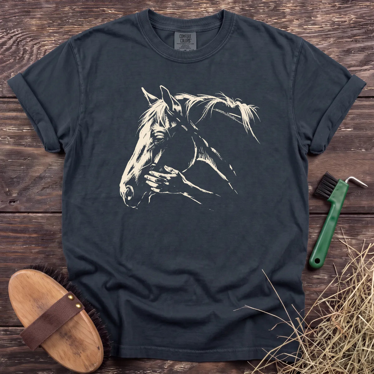 Quiet Connection T-Shirt in Graphite [color: Graphite]