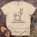 Raised by Horses T-Shirt in Ivory [color: Ivory]