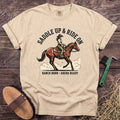 Ranch Born Arena Ready T-Shirt in Ivory [color: Ivory]