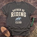 Rather Be Riding T-Shirt in Pepper [color: Pepper]
