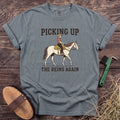 Reins Again T-Shirt in Granite [color: Granite]