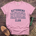 Returning Rider Club T-Shirt in Blossom [color: Blossom]