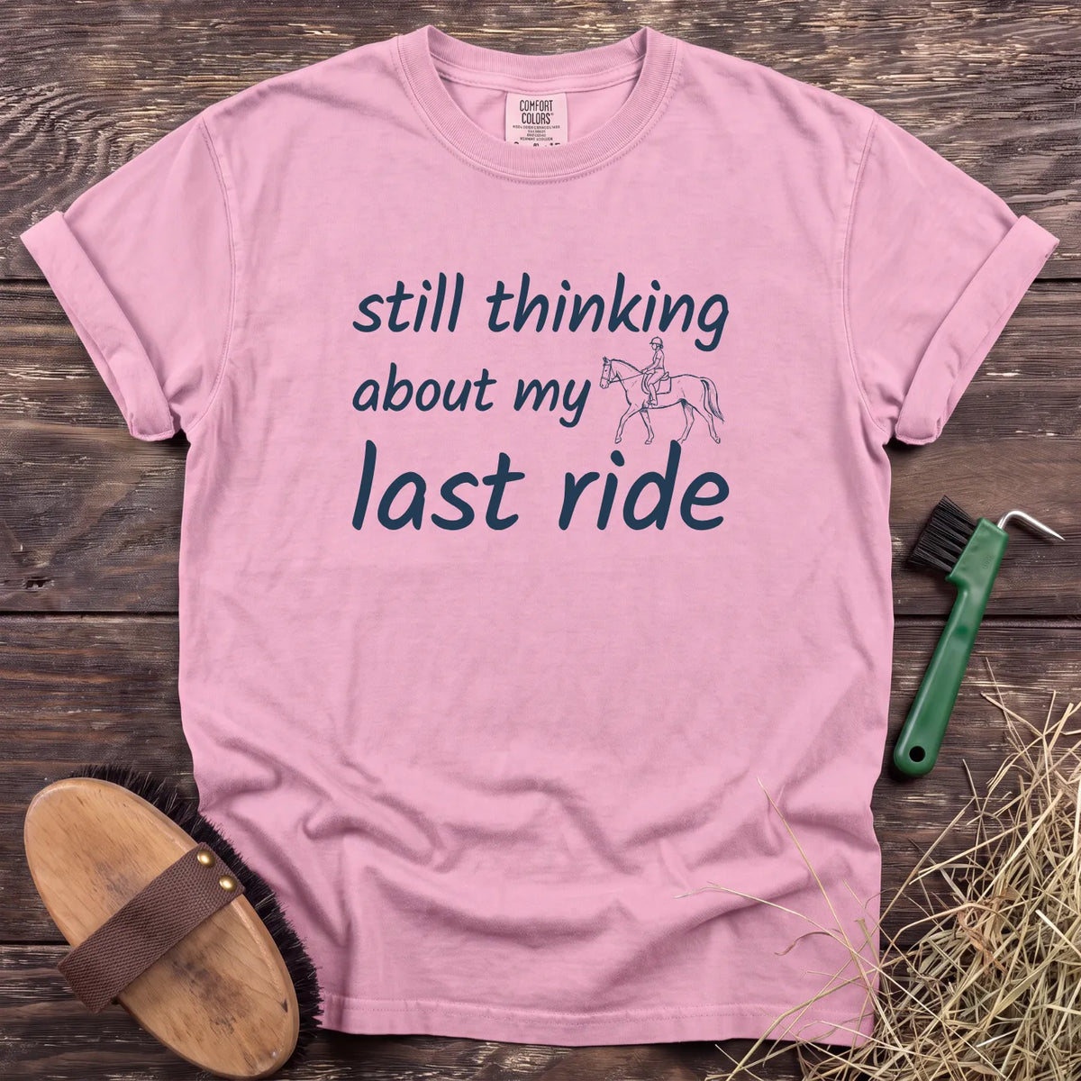 Ride on Repeat T-Shirt in Blossom [color: Blossom]