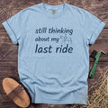 Ride on Repeat T-Shirt in Chambray [color: Chambray]