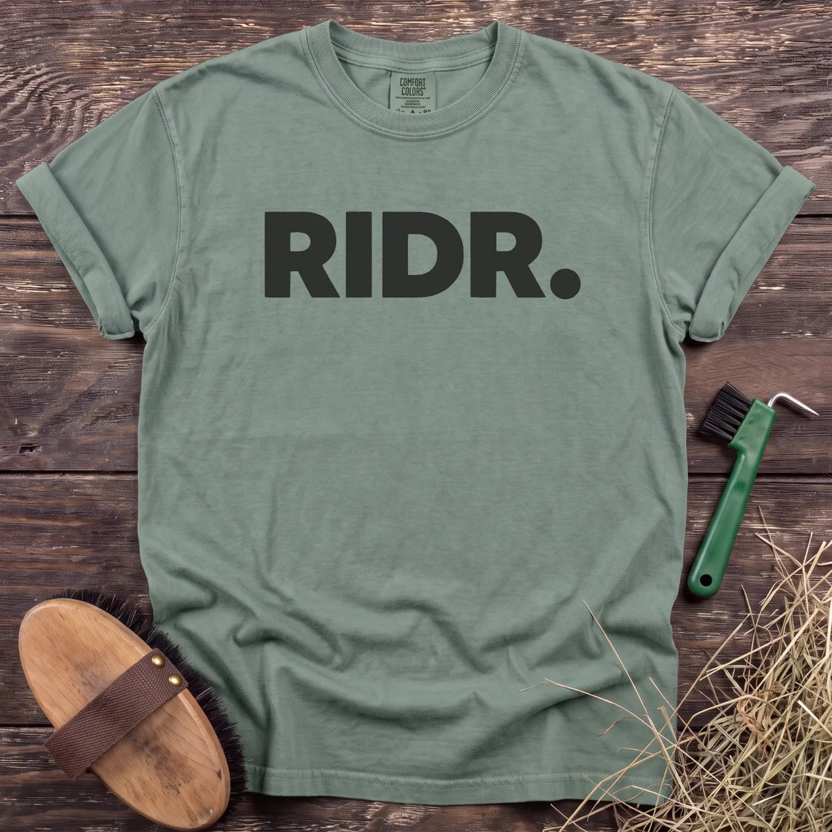 RIDR. T-shirt in Bay [color: Bay]