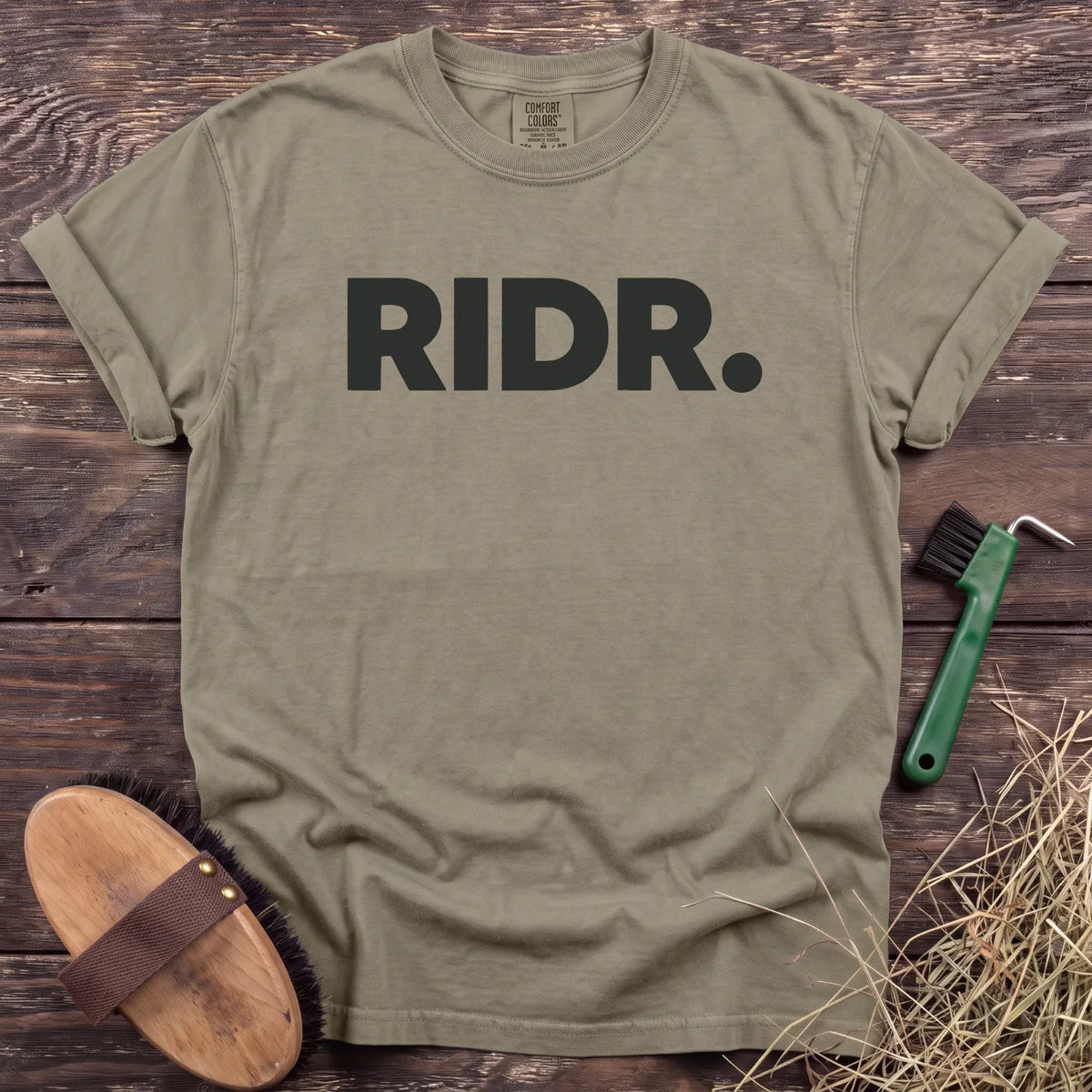 RIDR. T-shirt in Sandstone [color: Sandstone]