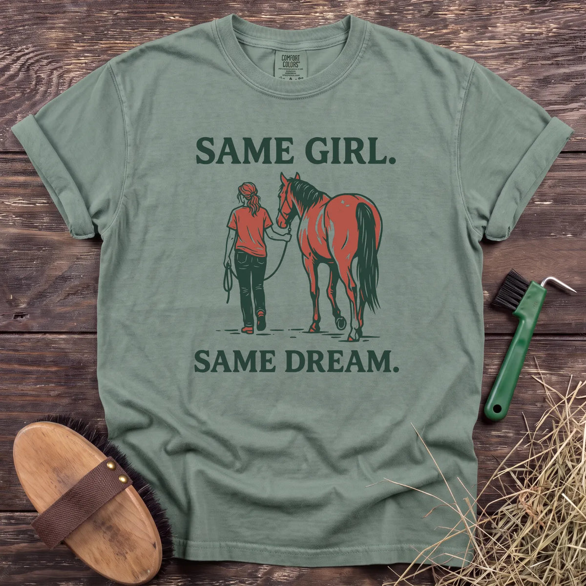 Same Girl Same Dream T-Shirt in Bay [color: Bay]