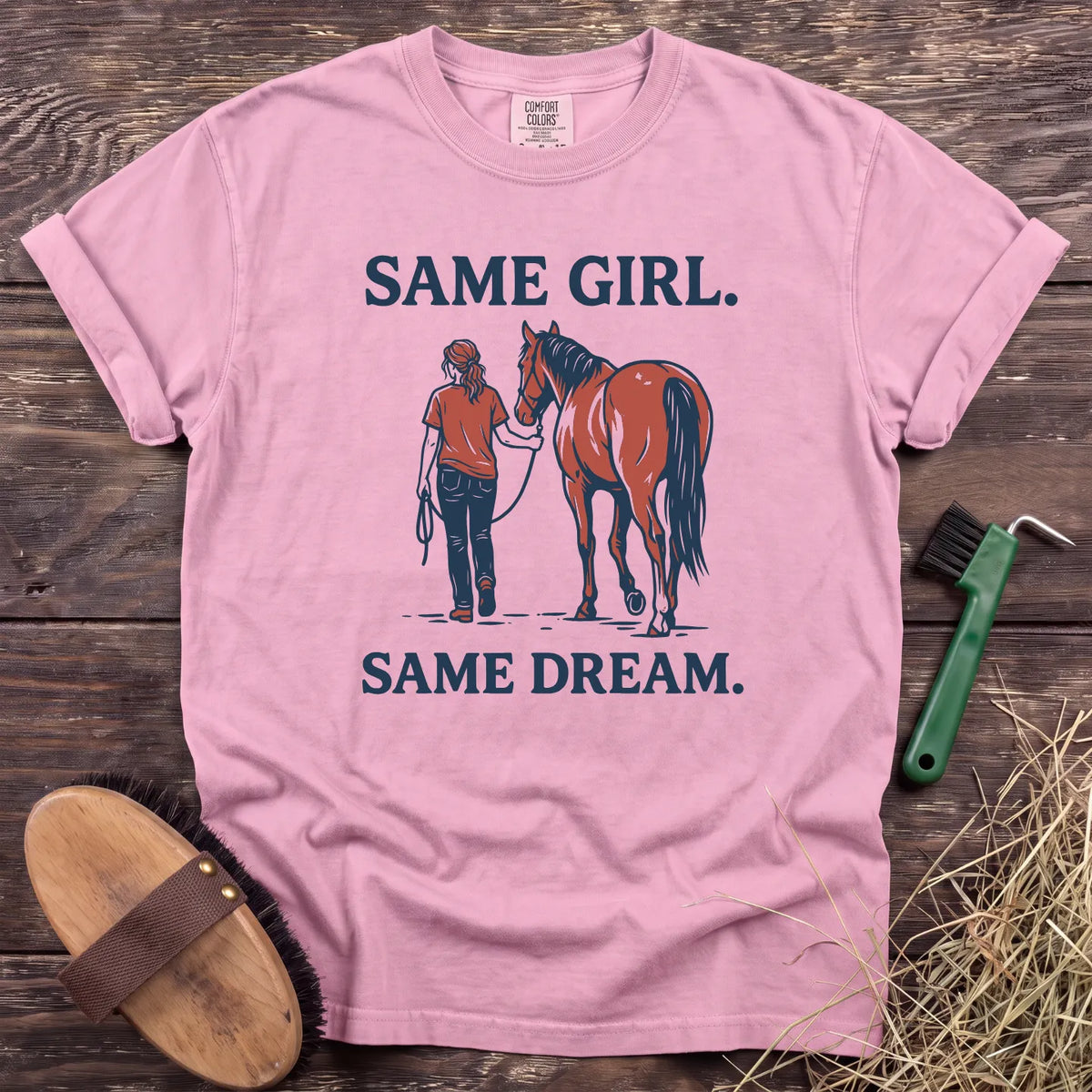 Same Girl Same Dream T-Shirt in Blossom [color: Blossom]
