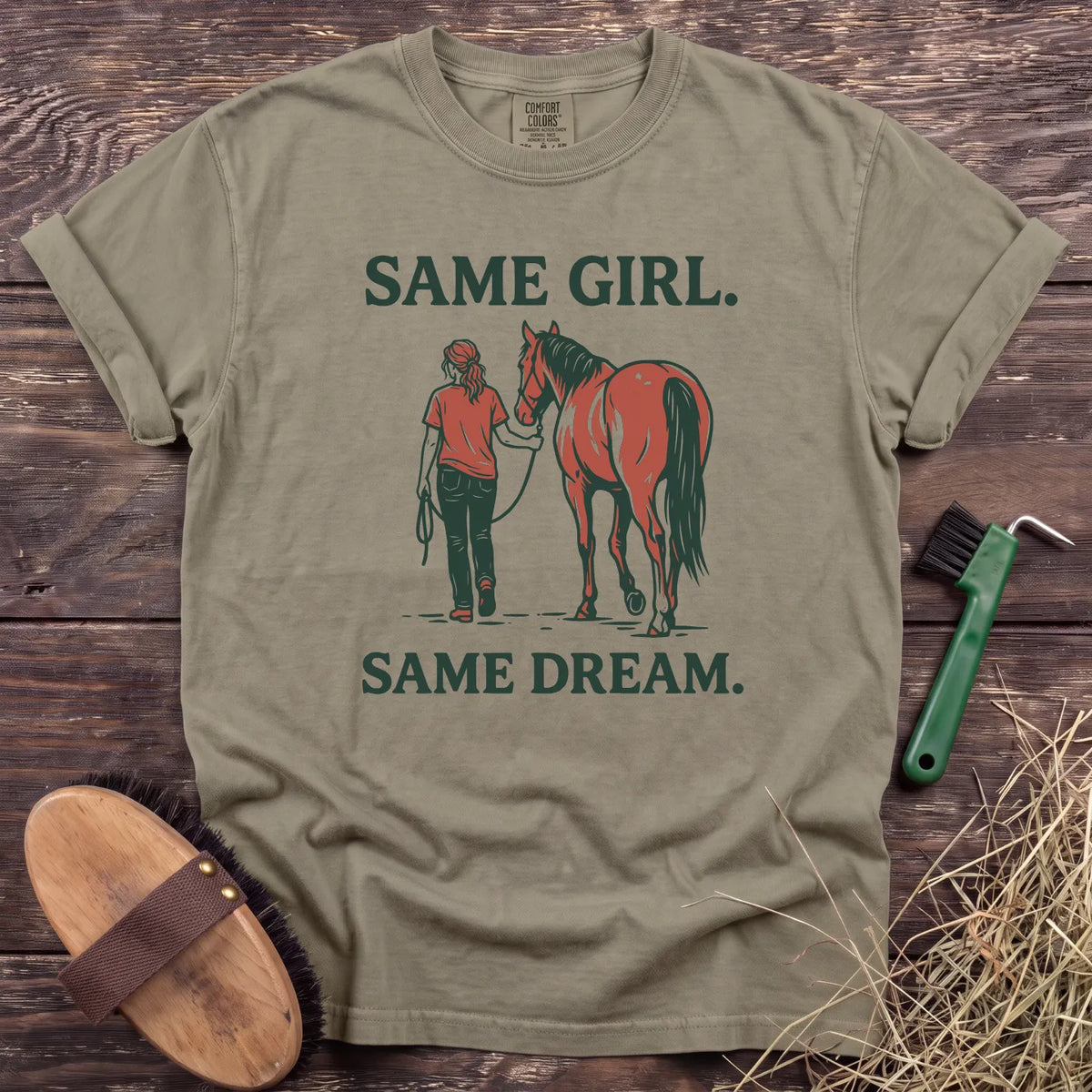 Same Girl Same Dream T-Shirt in Sandstone [color: Sandstone]