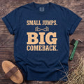 Small Jumps T-Shirt in Navy [color: Navy]