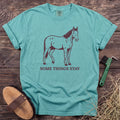 Some Things Stay T-Shirt in Chalky Mint [color: Chalky Mint]