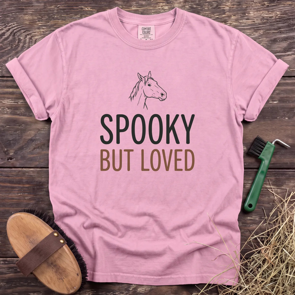 Spooky but Loved T-Shirt in Blossom [color: Blossom]