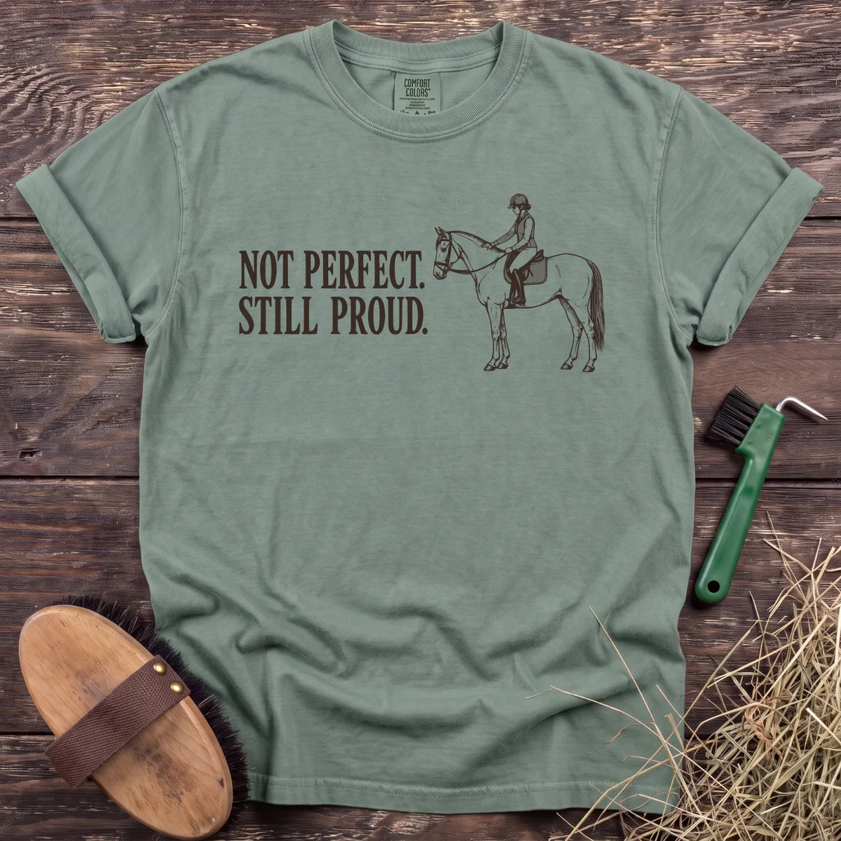 Still Proud T-Shirt in Bay [color: Bay]
