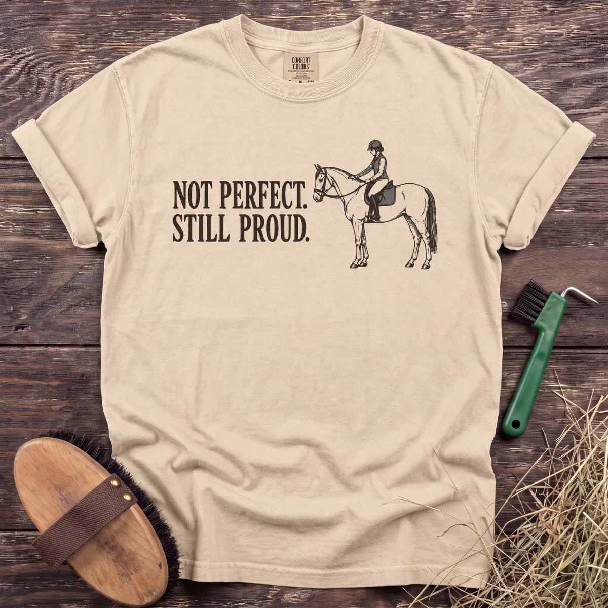 Still Proud T-Shirt in Ivory [color: Ivory]