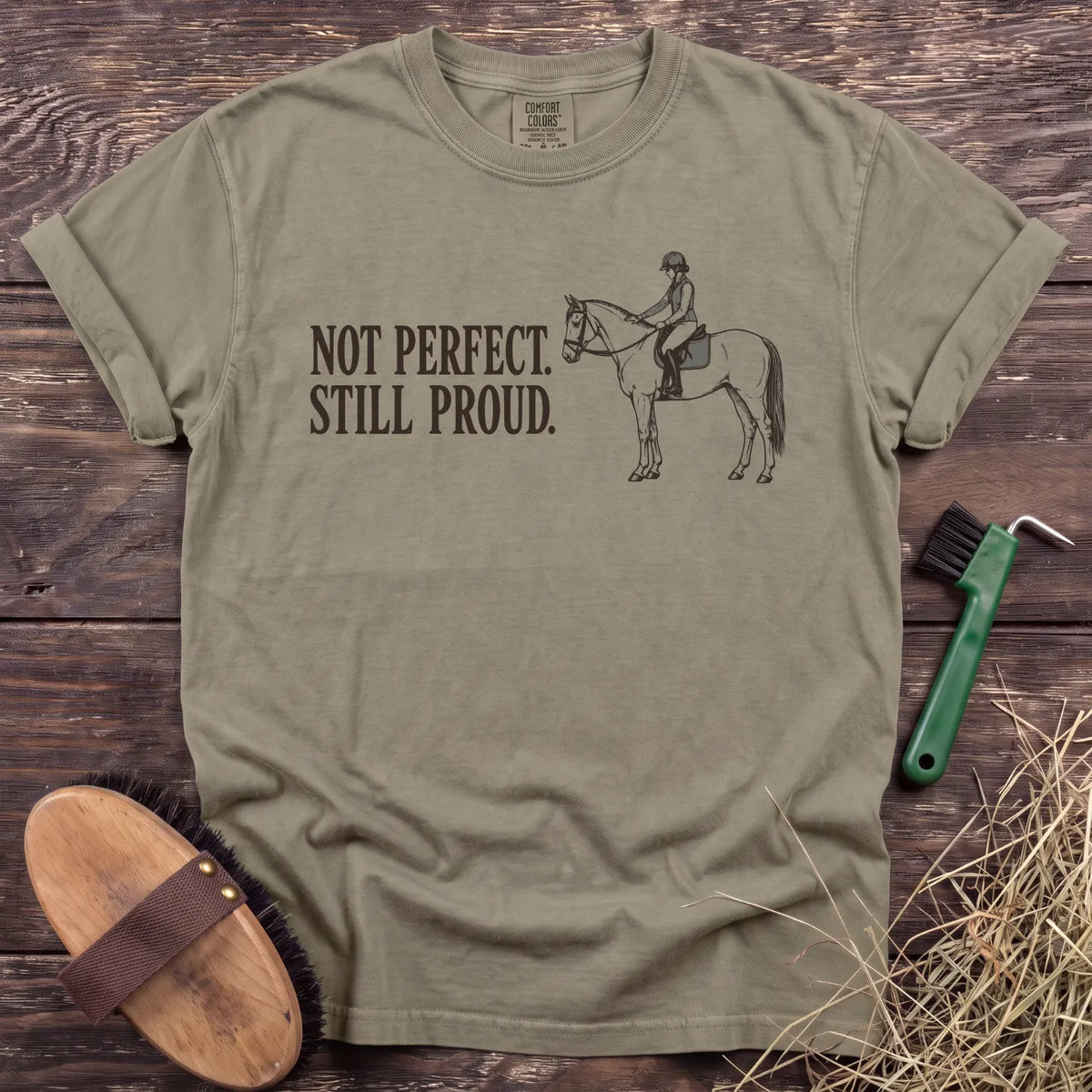 Still Proud T-Shirt in Sandstone [color: Sandstone]