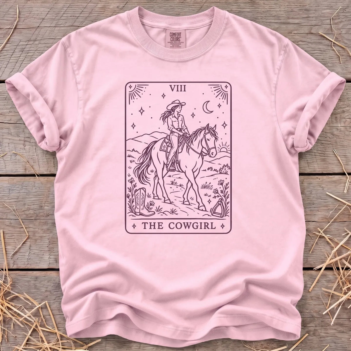 The Cowgirl T-Shirt in Blossom [color: Blossom]