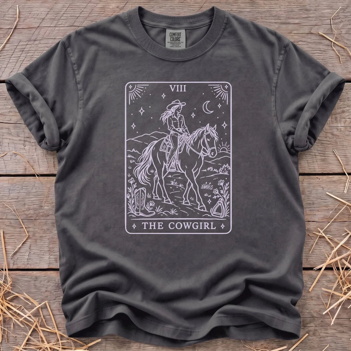 The Cowgirl T-Shirt in Pepper [color: Pepper]