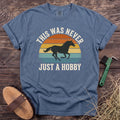 Never Just a Hobby T-Shirt in Blue Jean [color: Blue Jean]