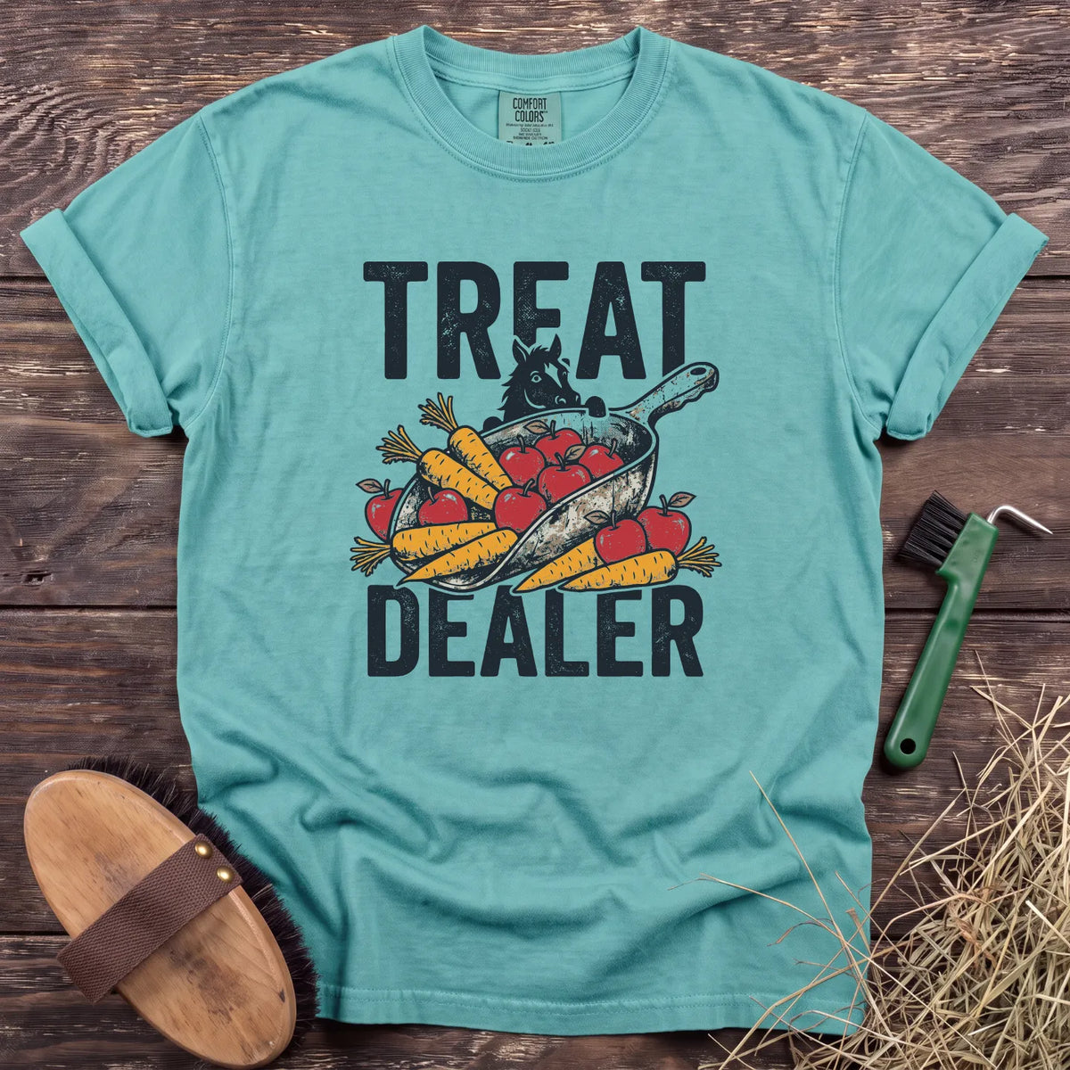 Treat Dealer T-Shirt in Chalky Mint [color: Chalky Mint]